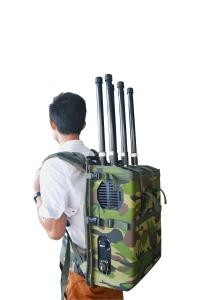 New 6 Channels High Power Backpack Cell Phone Signal Jammer 4G Cell Phone Jammer VIP Protection Military Quality