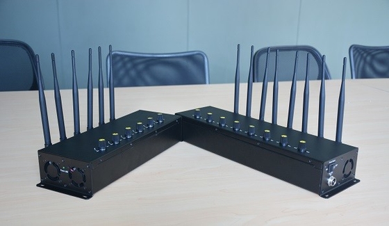 new adjustable 8 antennas high power indoor jammer 20W indoor Jammer 8 bands indoor jammer