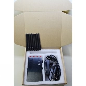 10Bands Handheld  Jammer for cellphone ,Wi-Fi ,Lojack & GPS Jammer