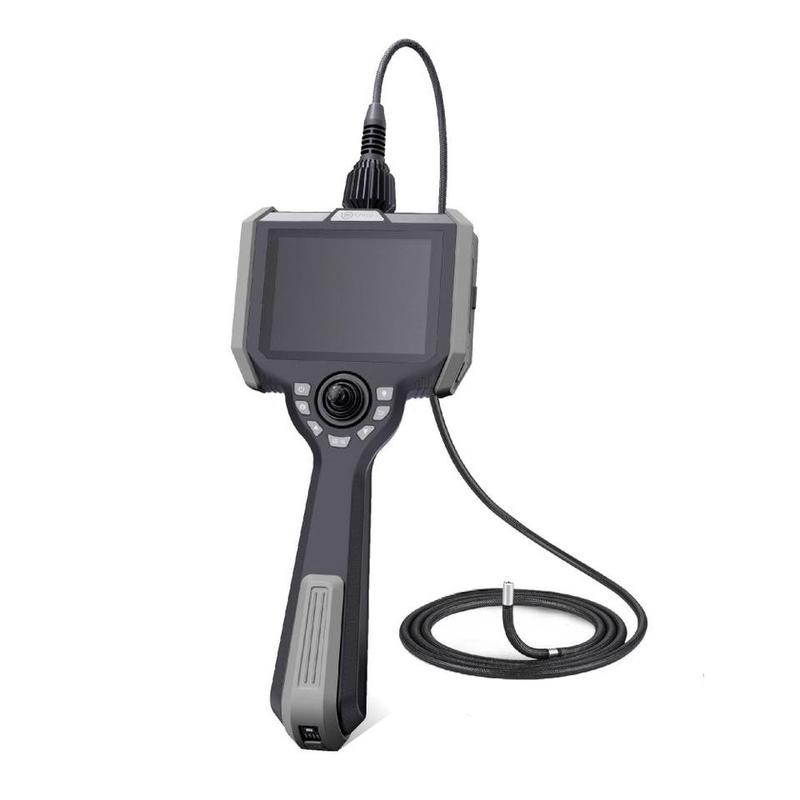 6.0mm 1.0MP HD 5 inch 360 degree articulation borescope industrial endoscope industrial endoscope IP67 inspection camera