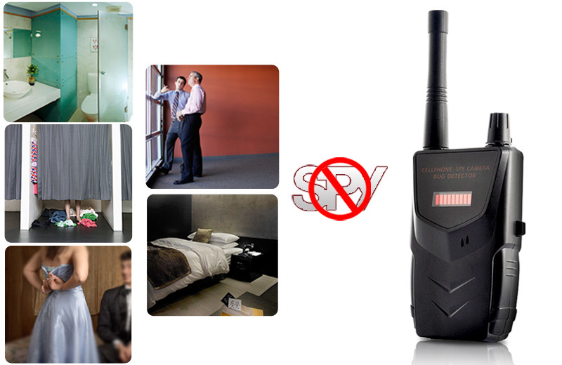Cellphone  Signal Detector 800-1000MHz 1800-2000mHz up tp 40 meters anti tapping
